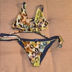 Multicolor Bikini Set